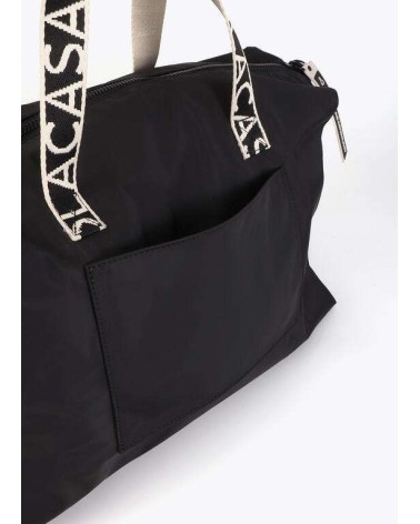 Bolso Viaje Nylon Negro