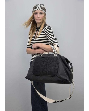 Bolso Viaje Nylon Negro