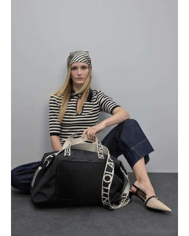 Bolso Viaje Nylon Negro