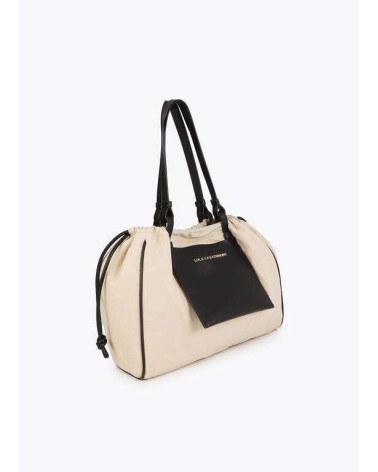 Bolso Shopper Nylon Beige
