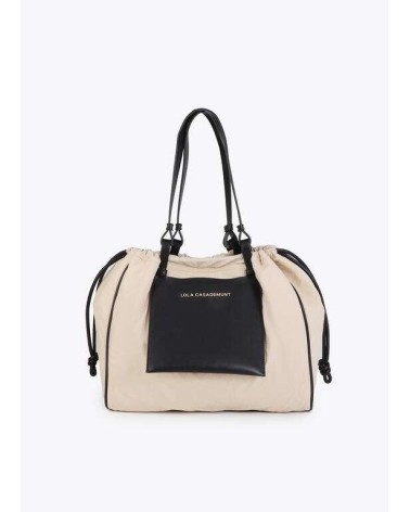 Bolso Shopper Nylon Beige