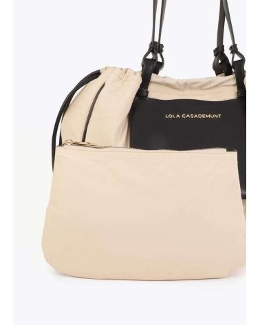 Bolso Shopper Nylon Beige