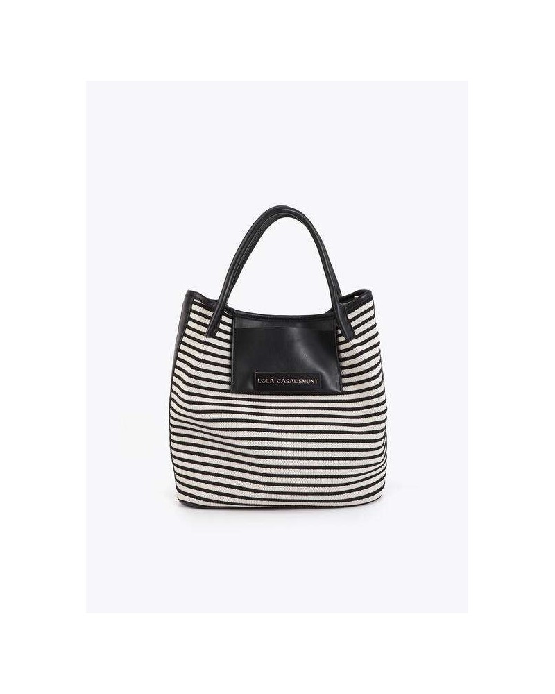 Bolso Shopper Rayas
