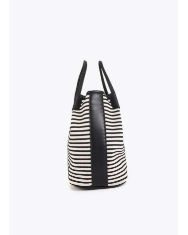 Bolso Shopper Rayas