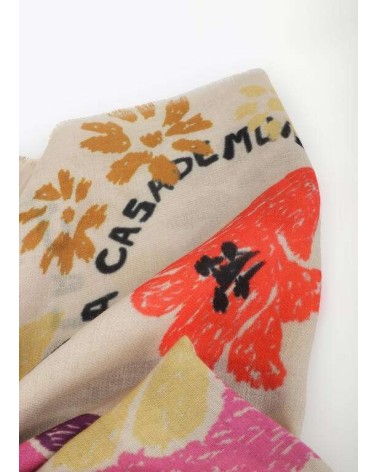 Foulard Estampada Floral