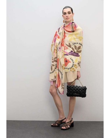 Foulard Estampada Floral