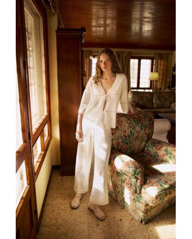 Chaqueta Blanca Polilla