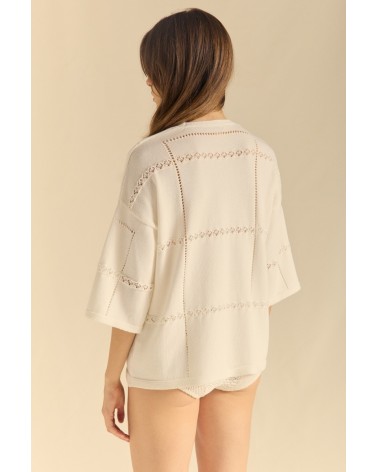 Chaqueta Blanca Polilla