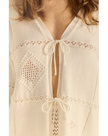 Chaqueta Blanca Polilla