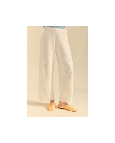 Pantalón Blanco Polilla