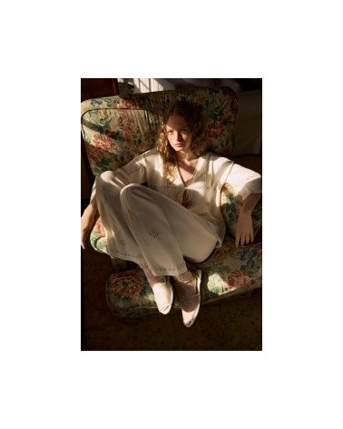 Pantalón Blanco Polilla