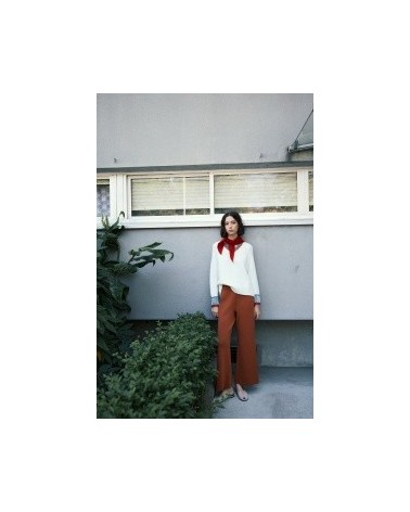 Pantalón Flare Canela