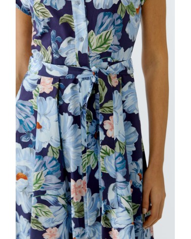 Vestido Blue Flowers