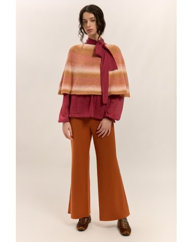 Pantalón Flare Canela