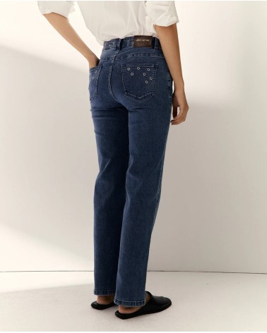 Vaquero Recto Apliques