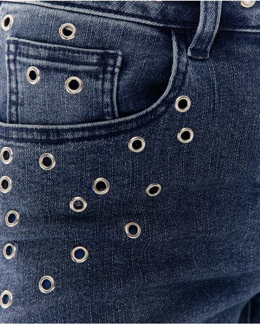 Vaquero Recto Apliques