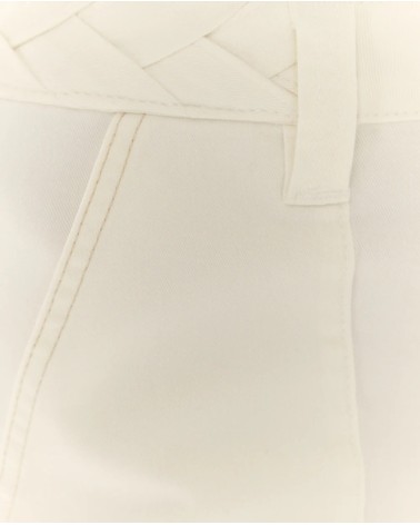 Vaquero Recto Blanco