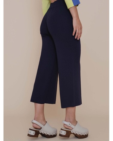 Pantalón Básico Crop Marino