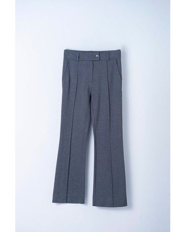 Pantalón Gris Nervio Central