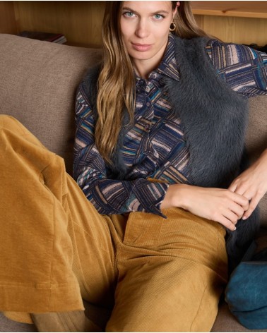 Pantalón Pana Mostaza