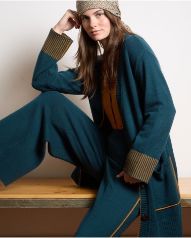 Pantalón Punto Verde Vivo Mostaza