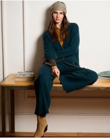 Pantalón Punto Verde Vivo Mostaza