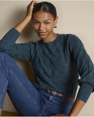 Jersey Tricot Petróleo