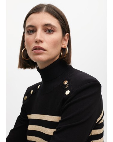 Jersey Rayas Cuello Alto