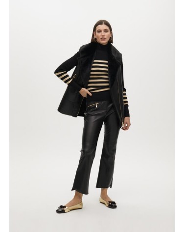 Jersey Rayas Cuello Alto