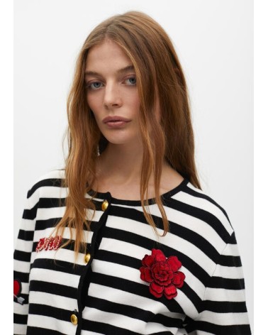 Chaqueta Rayas y Parches