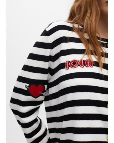 Chaqueta Rayas y Parches