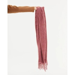 Bufanda Cuadros Rosados
