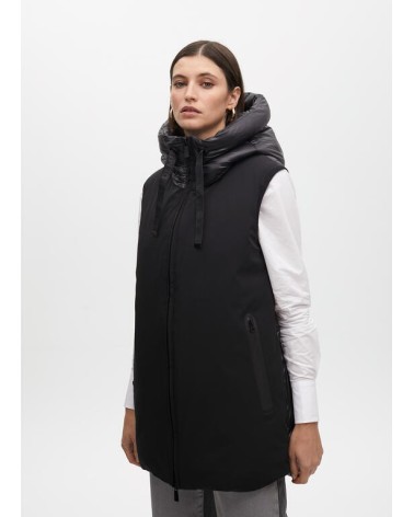 Chaleco Plumas Doble Tejido