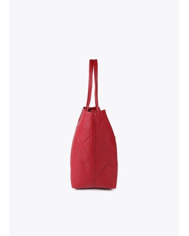 Bolso Shopper Rombos Rojo
