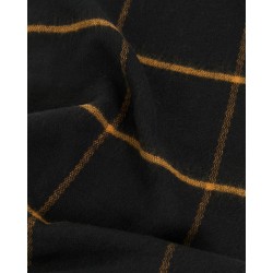 Bufanda Bicolor Negra y Mostaza