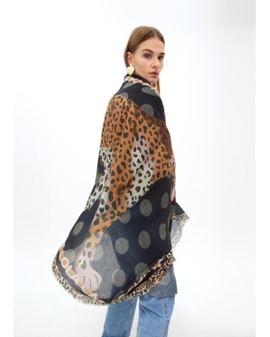 Foulard Topos y Tigre.