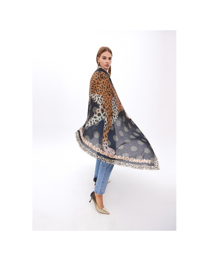 Foulard Topos y Tigre.