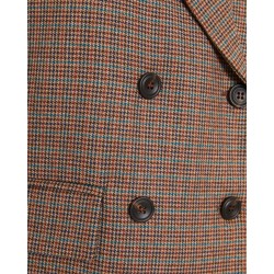 Chaleco Estampado Cuadros