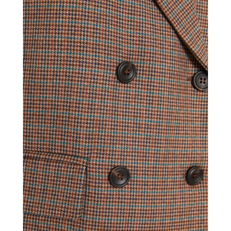 Chaleco Estampado Cuadros