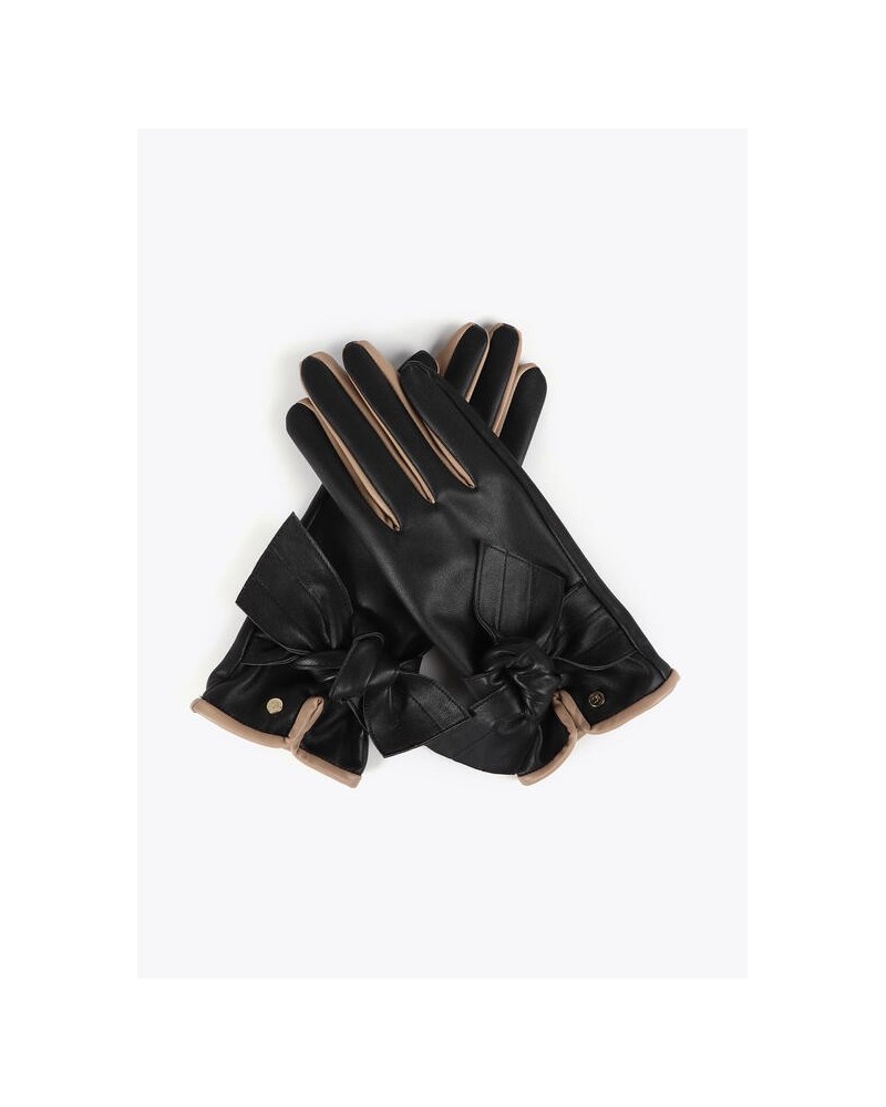 Guantes Lazo Negro/Cruso