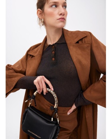 Bolso Peque Bandolera Icónico Negro