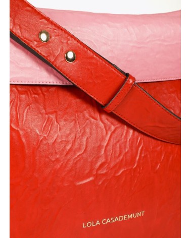 Bolso Hobo Bicolor Rosa