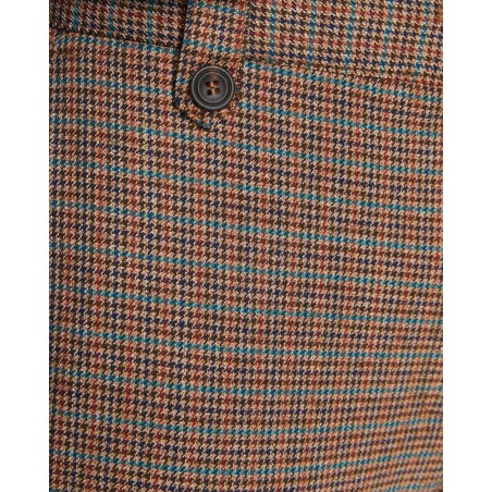 Pantalón Recto Cuadros