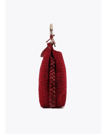 Bolso Shopper Tweed Rojo