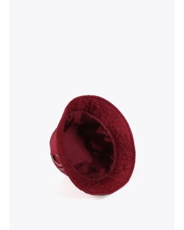 Sombrero Bucket Agua Burdeos