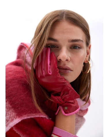 Guantes Lazo Rojo/Rosa