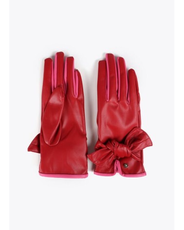 Guantes Lazo Rojo/Rosa
