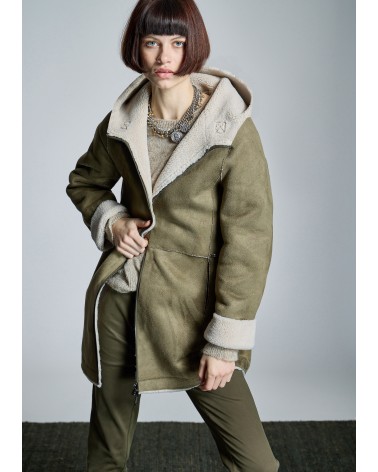 Chaquetón Kaki Reversible