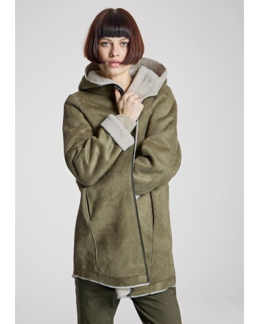 Chaquetón Kaki Reversible