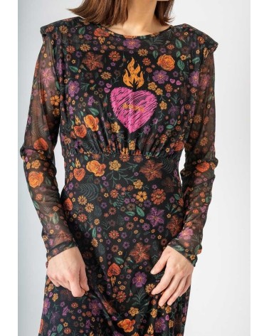 Vestido Tul y Flores